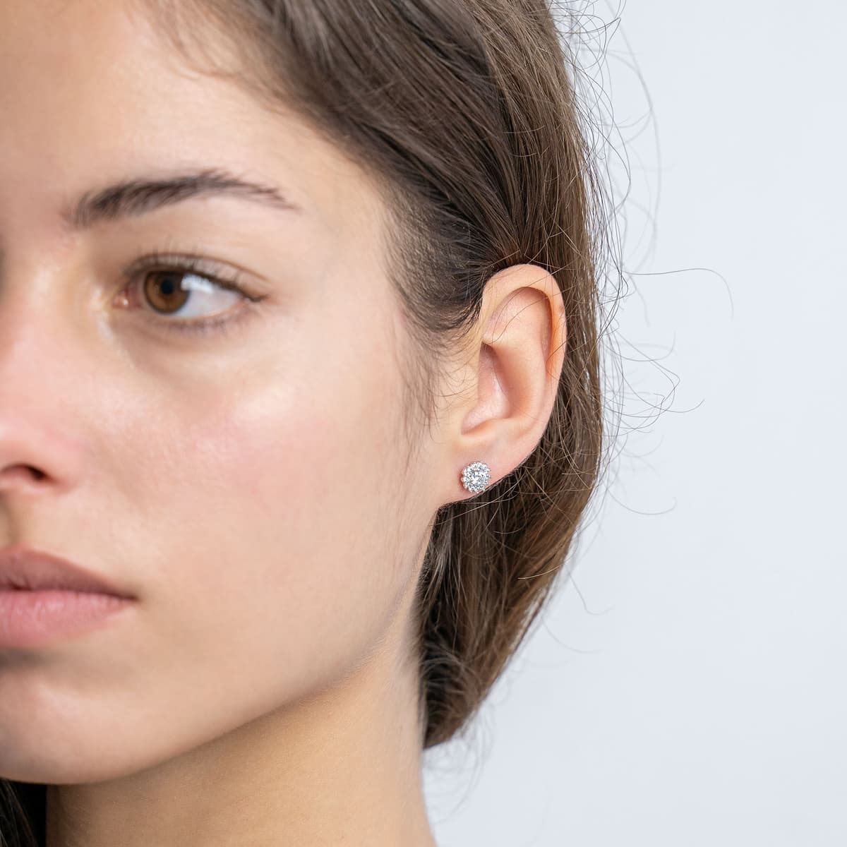 Women's Earrings Gofas Silver