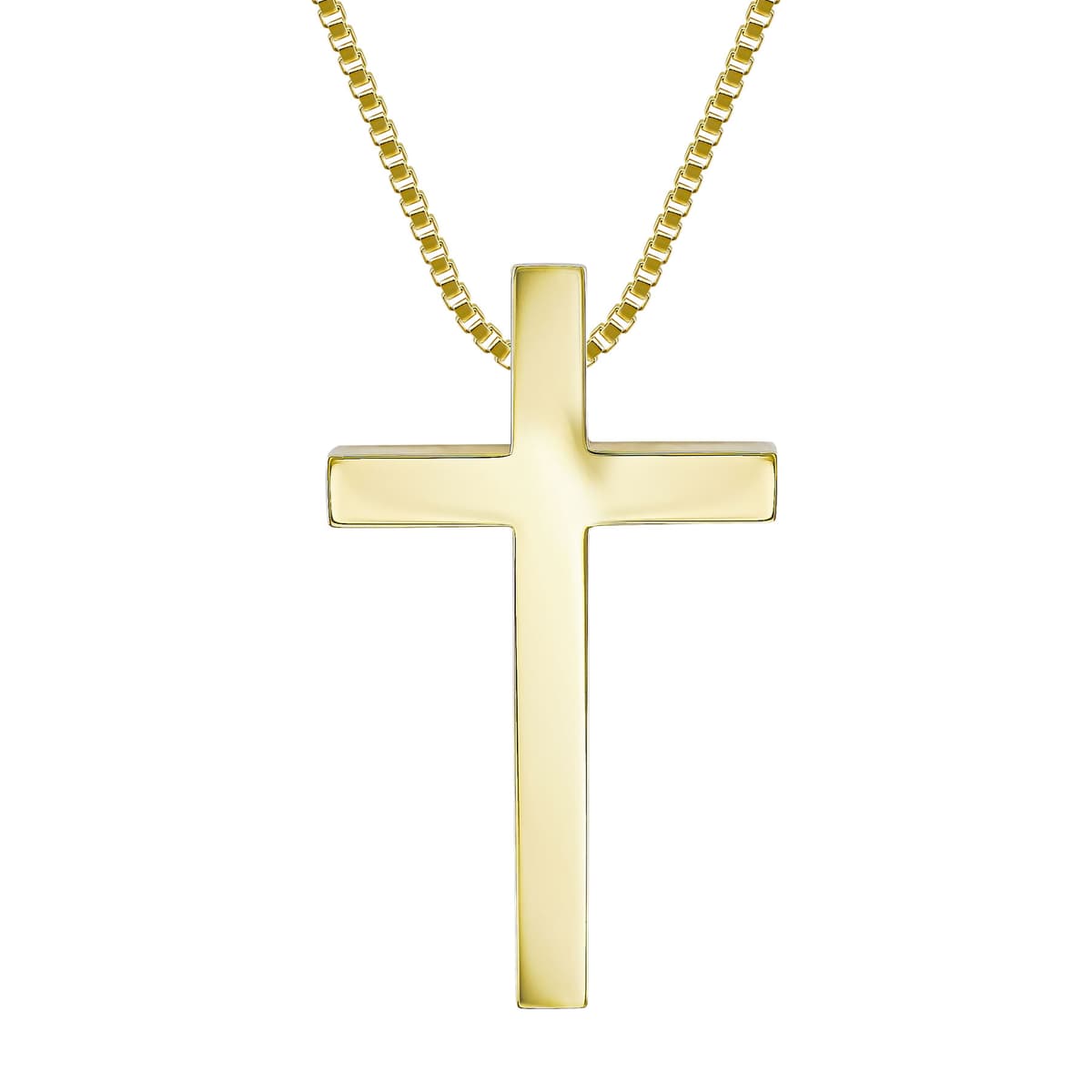 Boys' Baptism Crosses KIRIAKOS GOFAS Gold