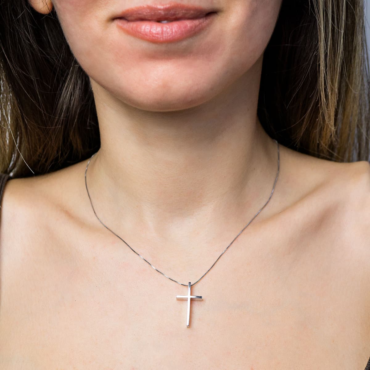 Boys' Baptism Crosses Gofas Silver