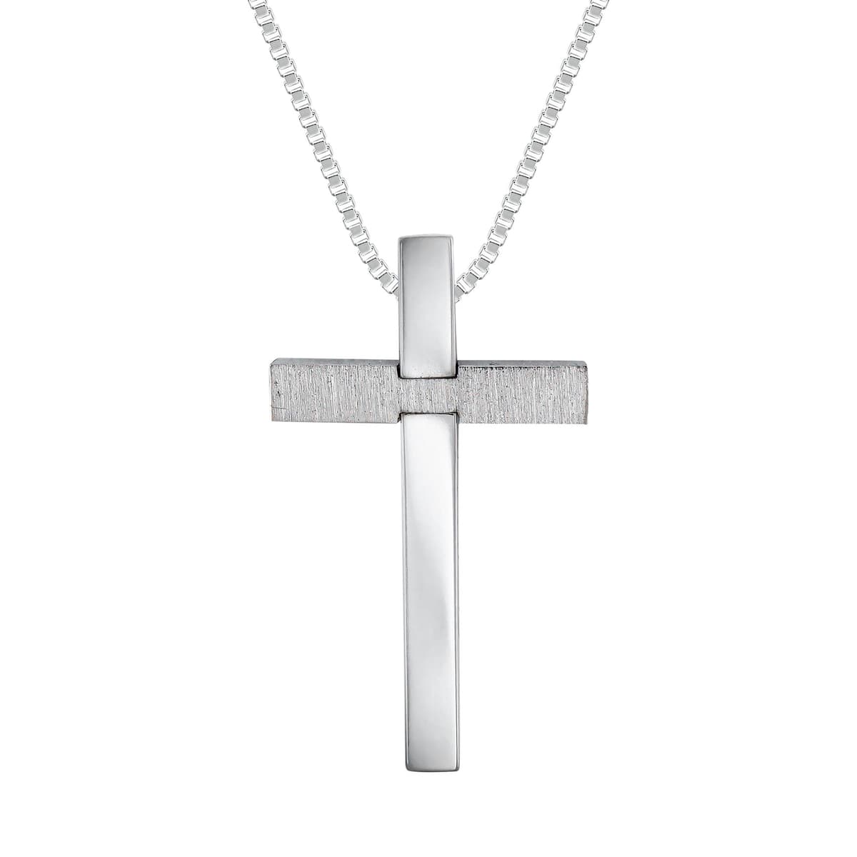 Boys' Baptism Crosses Gofas Silver