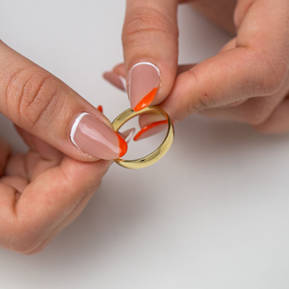 Women's Wedding Bands Gofas Gold