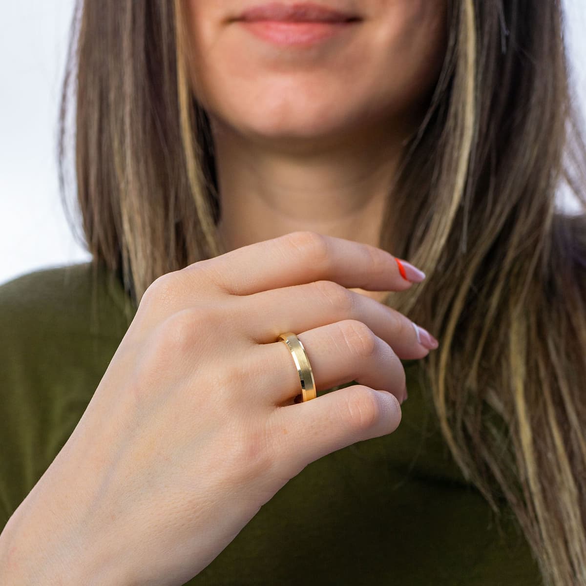 Women's Wedding Bands Gofas Silver