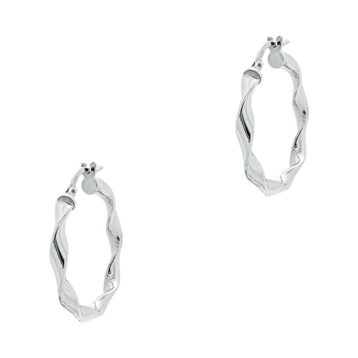 Women's Hoop Earrings Gofas Silver