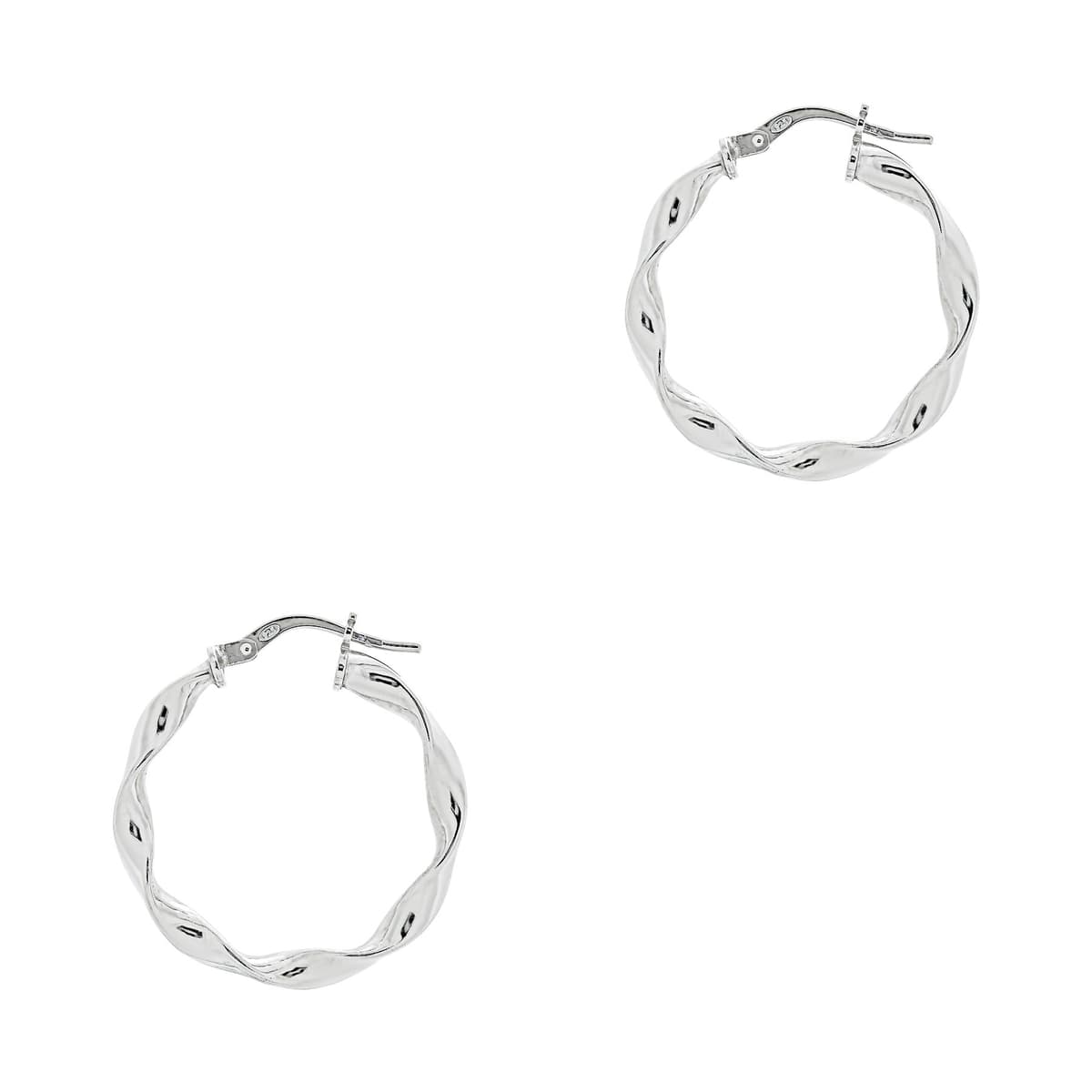 Women's Hoop Earrings Gofas Silver