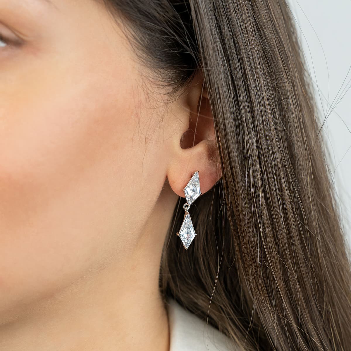 Women's Earrings Gofas Silver