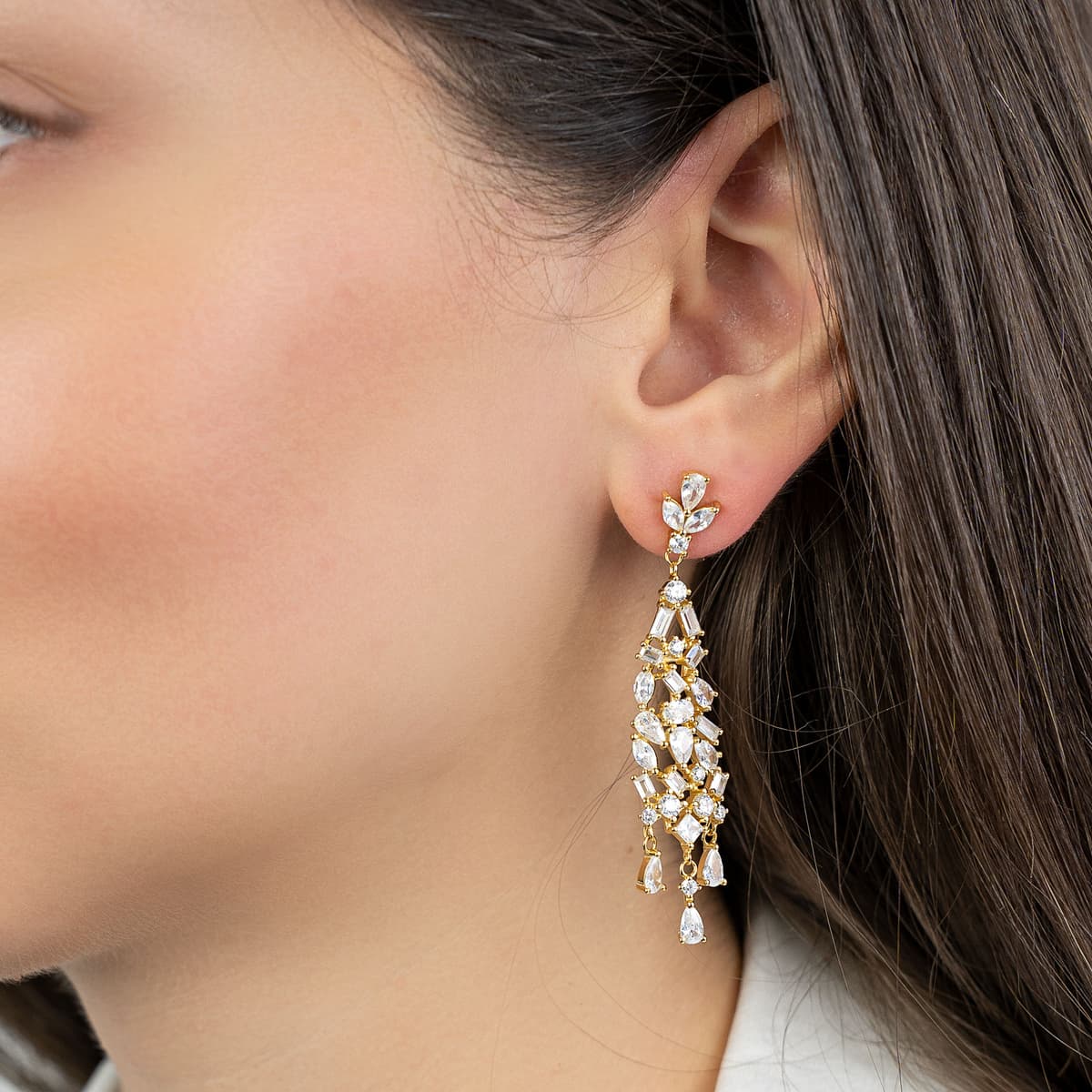 Women's Earrings Gofas Silver