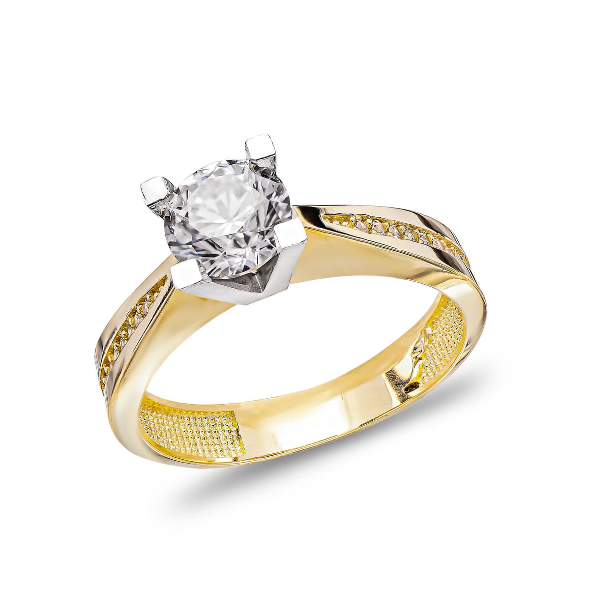 Women's Engagement Rings Gofas Gold