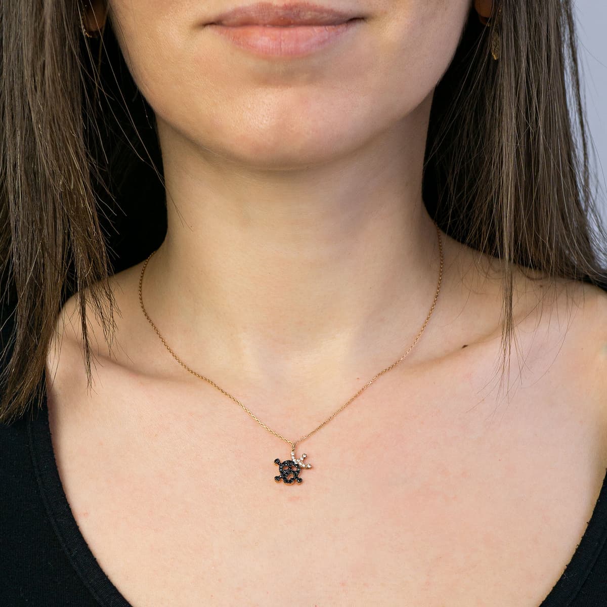 Women's Necklaces Gofas Rose Gold