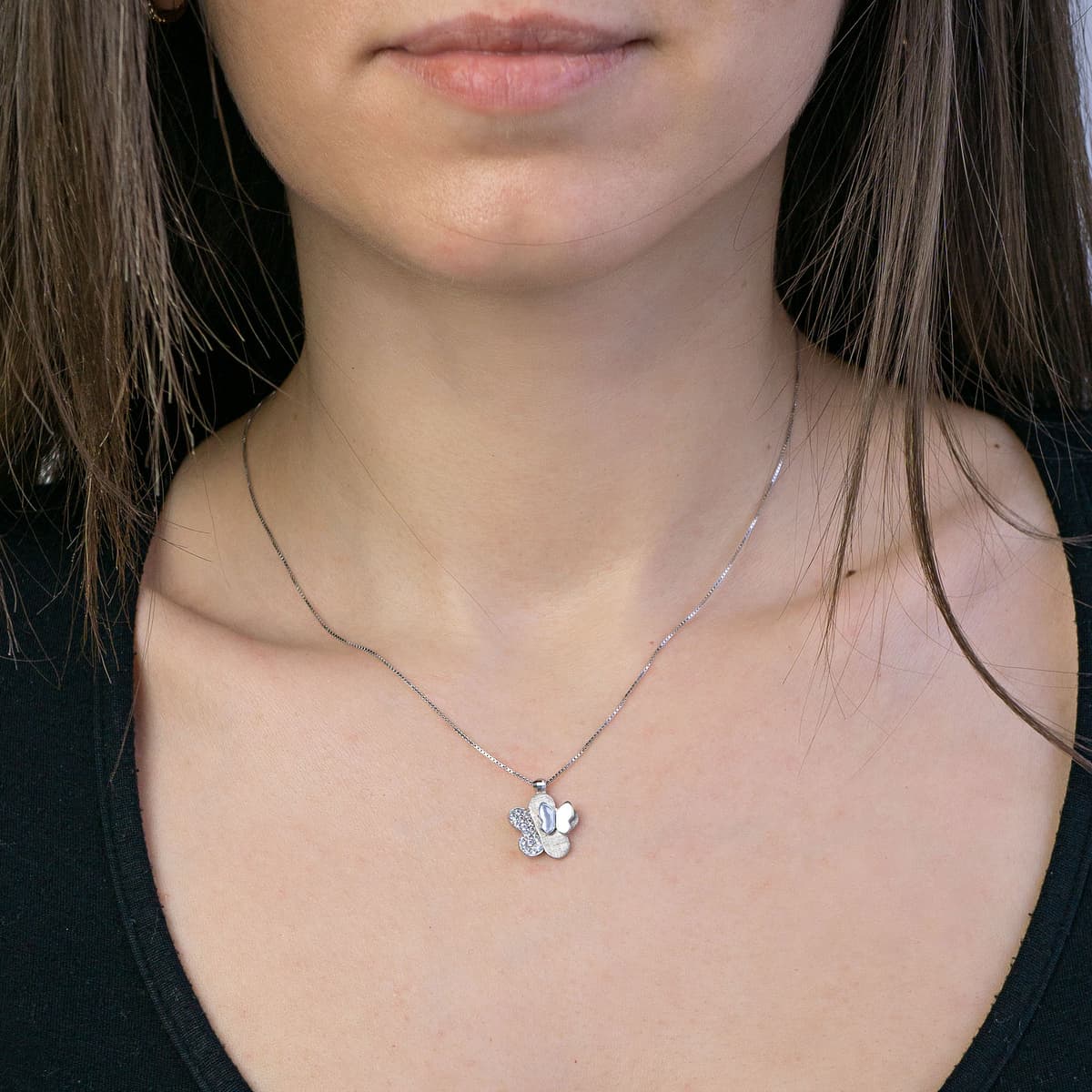 Women's Necklaces Gofas Silver