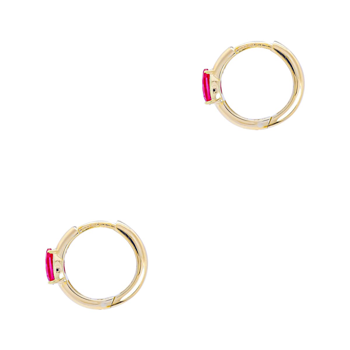 Women's Hoop Earrings Gofas Gold