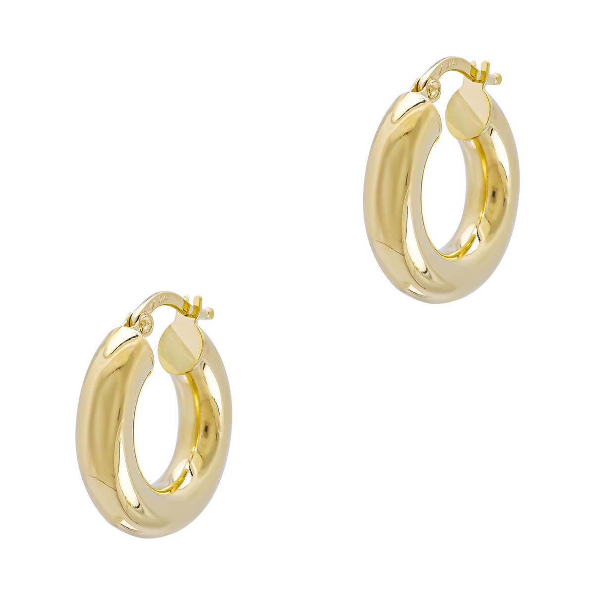 Women's Hoop Earrings Gofas Gold