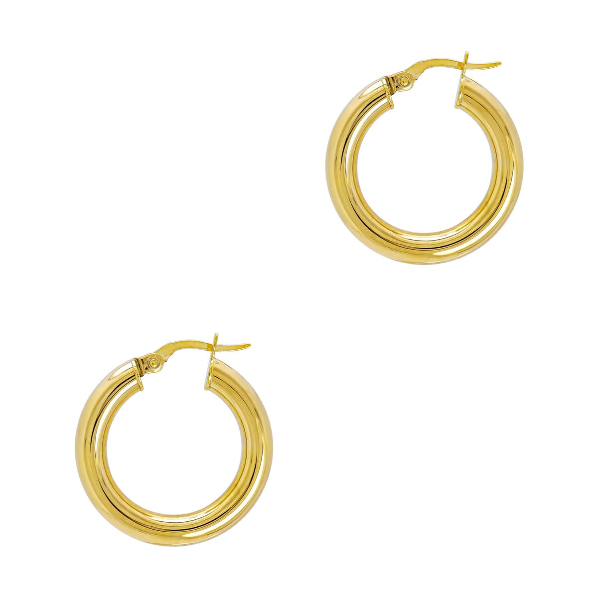 Women's Hoop Earrings Gofas Gold
