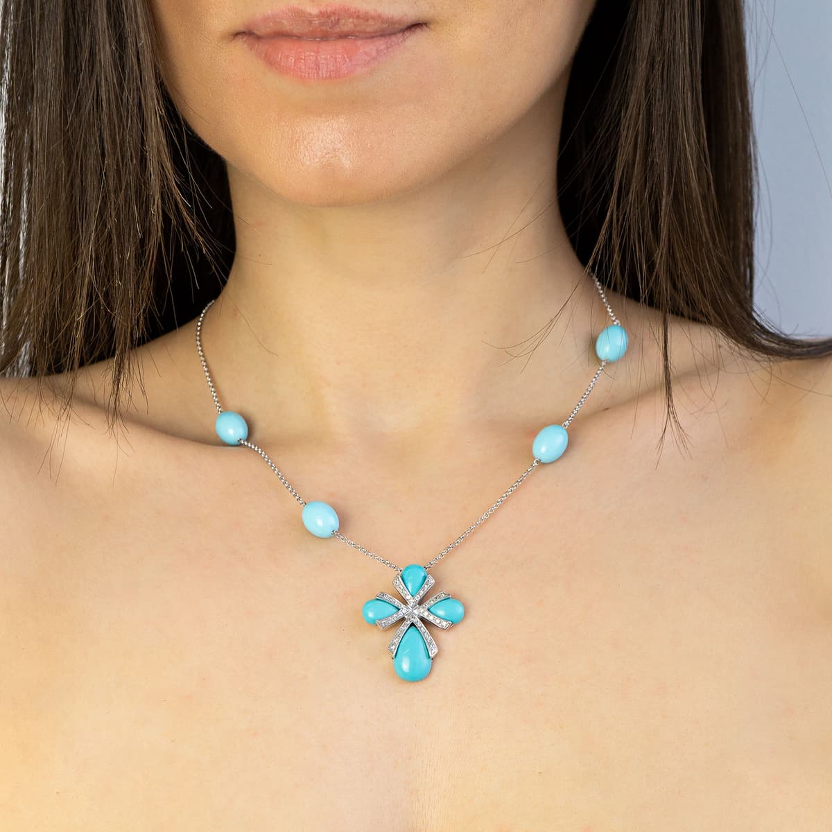 Women's Pendants Gofas Silver