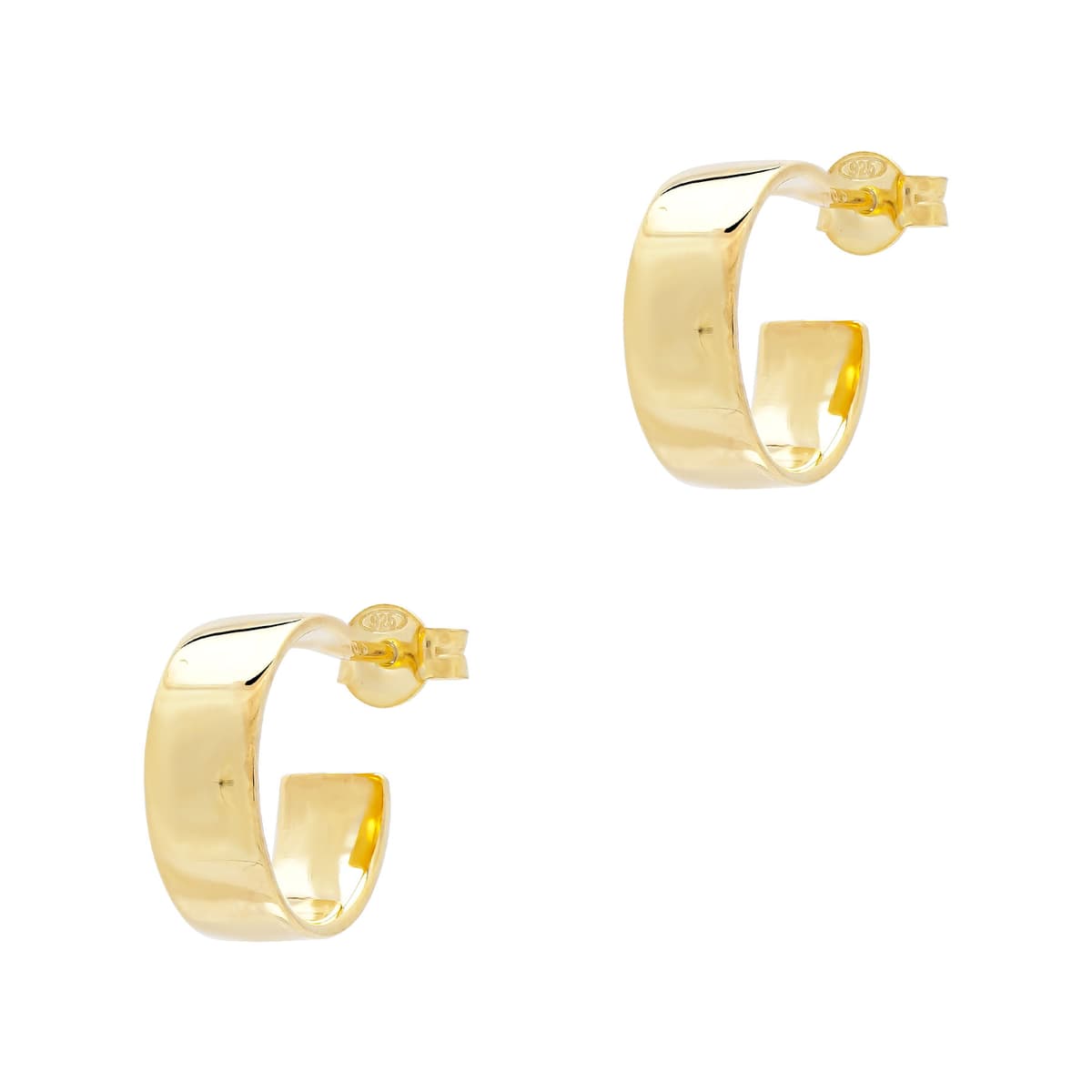 Women's Hoop Earrings Gofas Silver