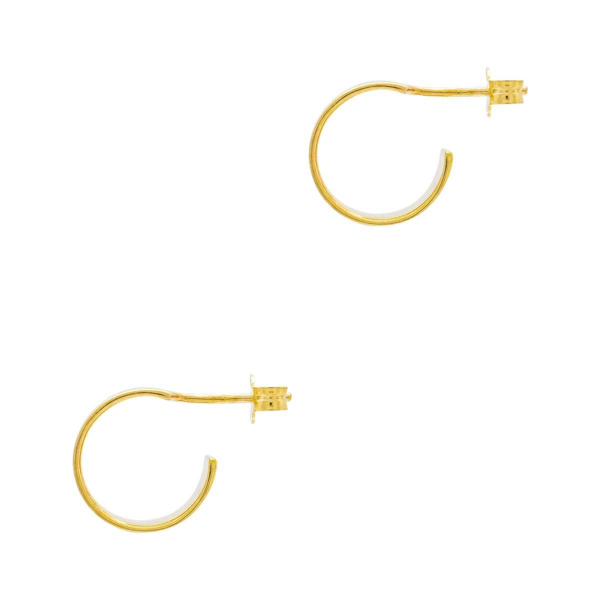 Women's Hoop Earrings Gofas Silver