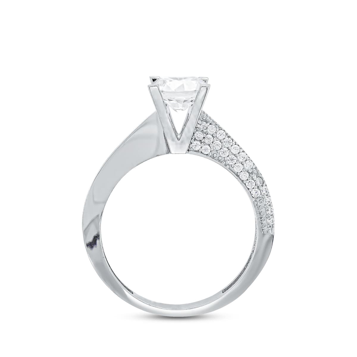 Women's Engagement Rings Gofas Silver