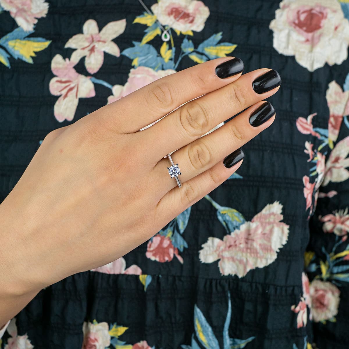 Women's Engagement Rings Gofas Silver