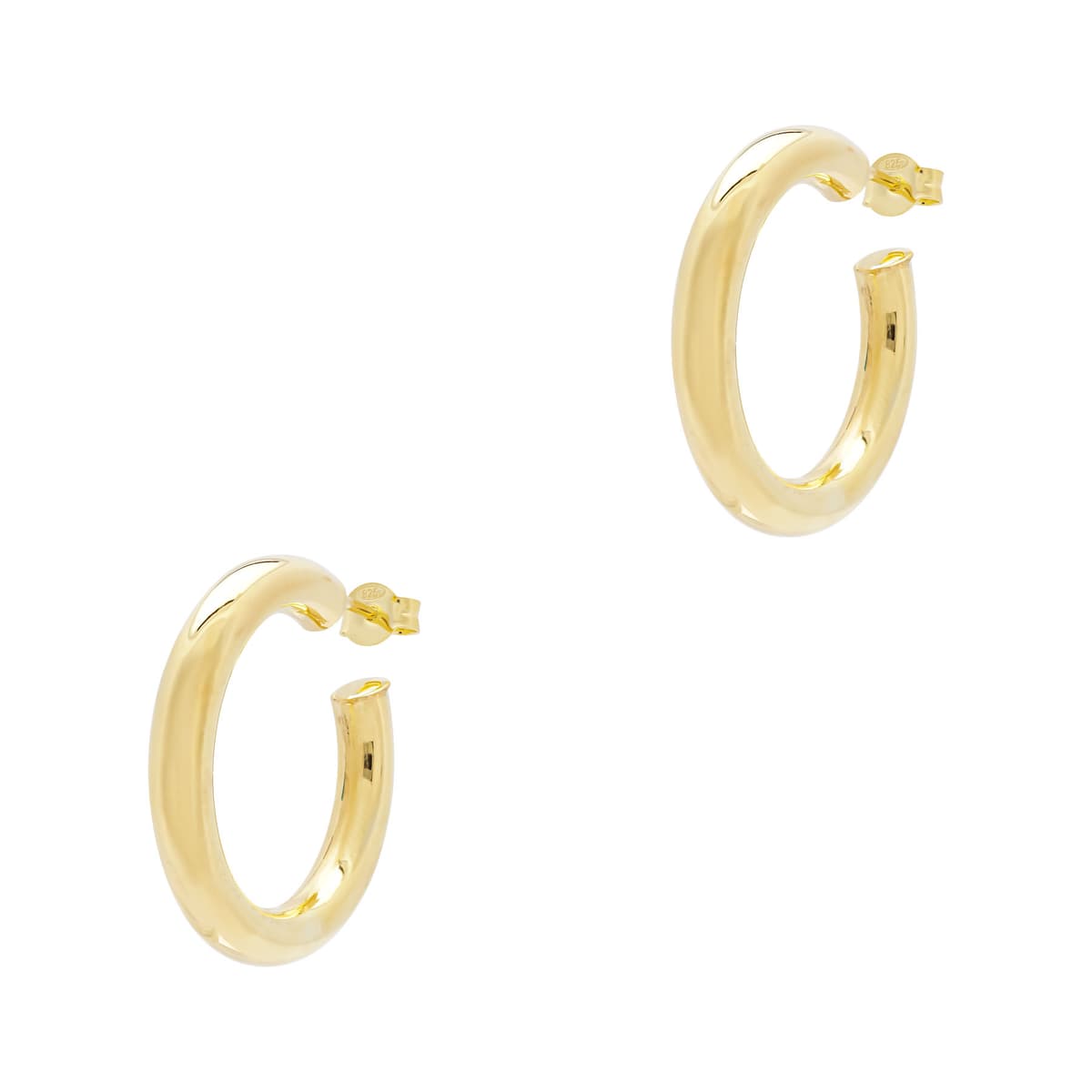 Women's Hoop Earrings Gofas Silver