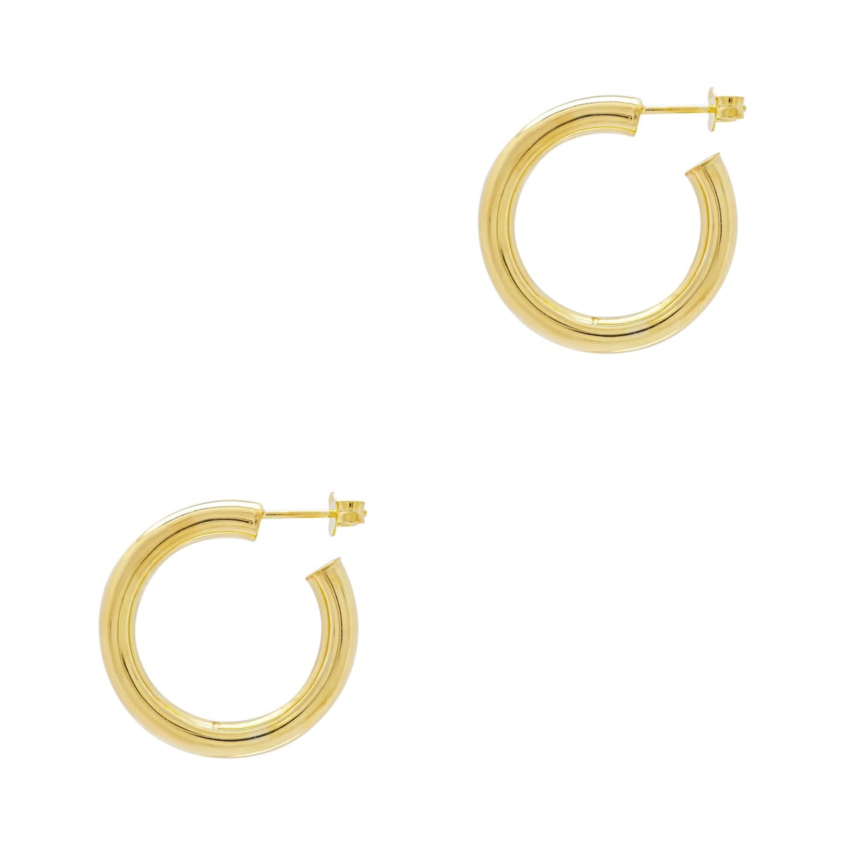 Women's Hoop Earrings Gofas Silver