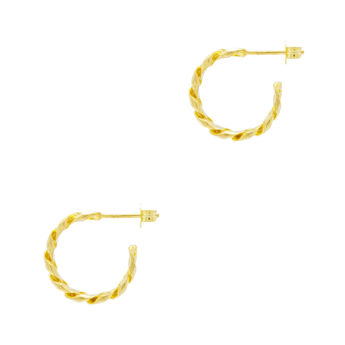 Women's Hoop Earrings Gofas Silver