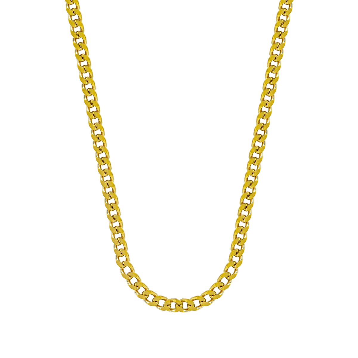 Ανδρική Αλυσίδα Από Eπιχρυσωμένο Ατσάλι AAL272