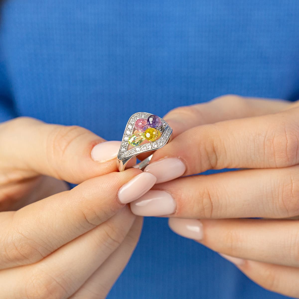 Women's Rings Gofas Silver