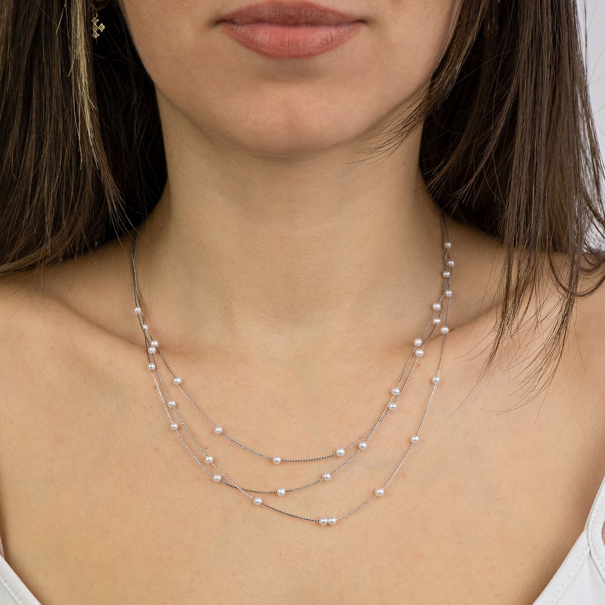Women's Necklaces Gofas Silver