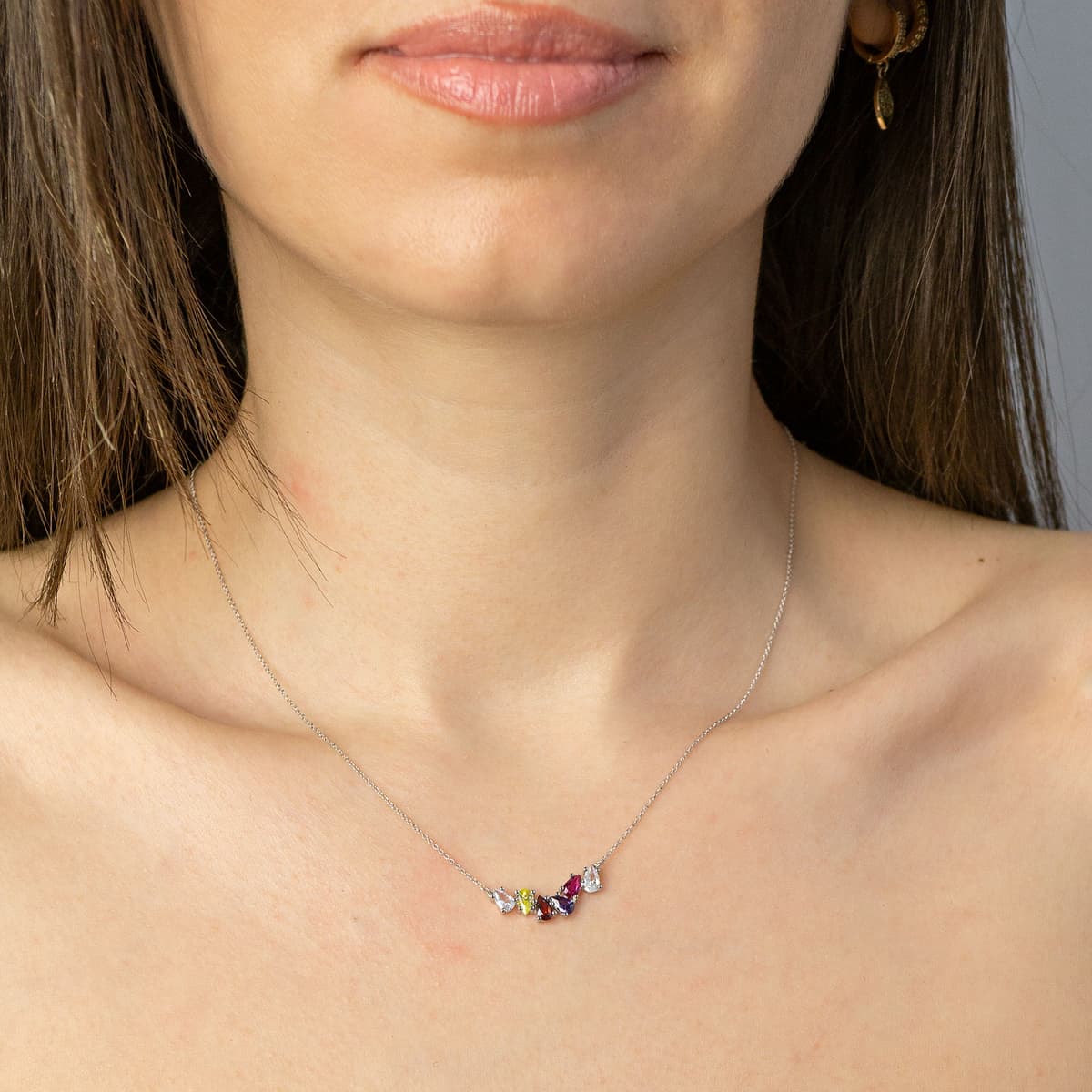 Women's Necklaces Gofas Silver