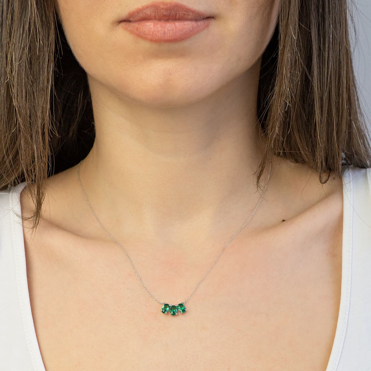 Women's Necklaces Gofas Silver