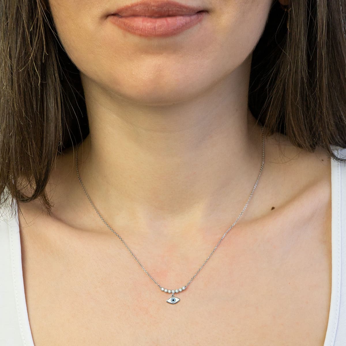 Women's Necklaces Gofas Silver