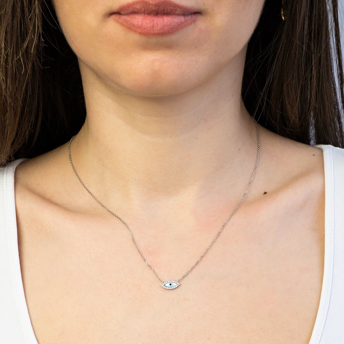 Women's Necklaces Gofas Silver