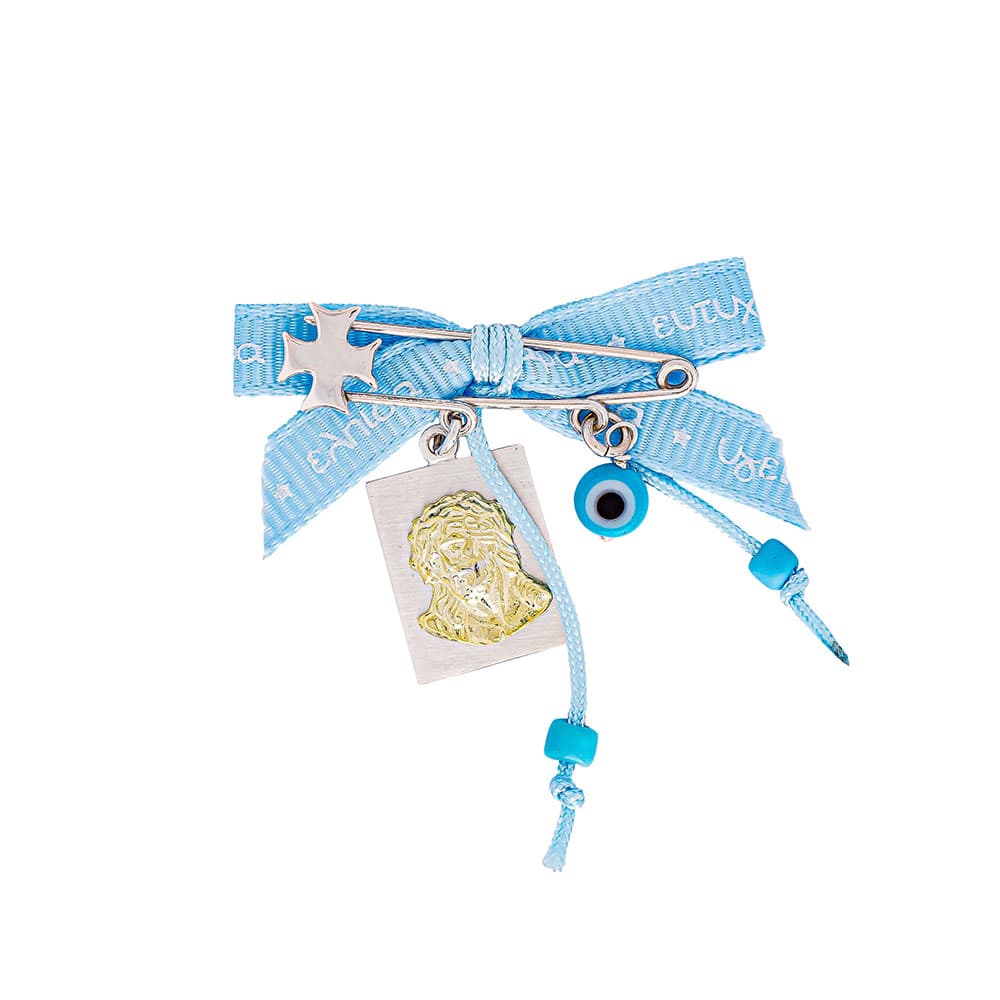 Παραμάνα Για Νεογέννητο Από Δίχρωμο Ασήμι PR710