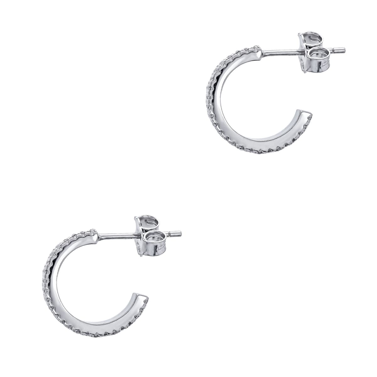 Women's Hoop Earrings Gofas Silver