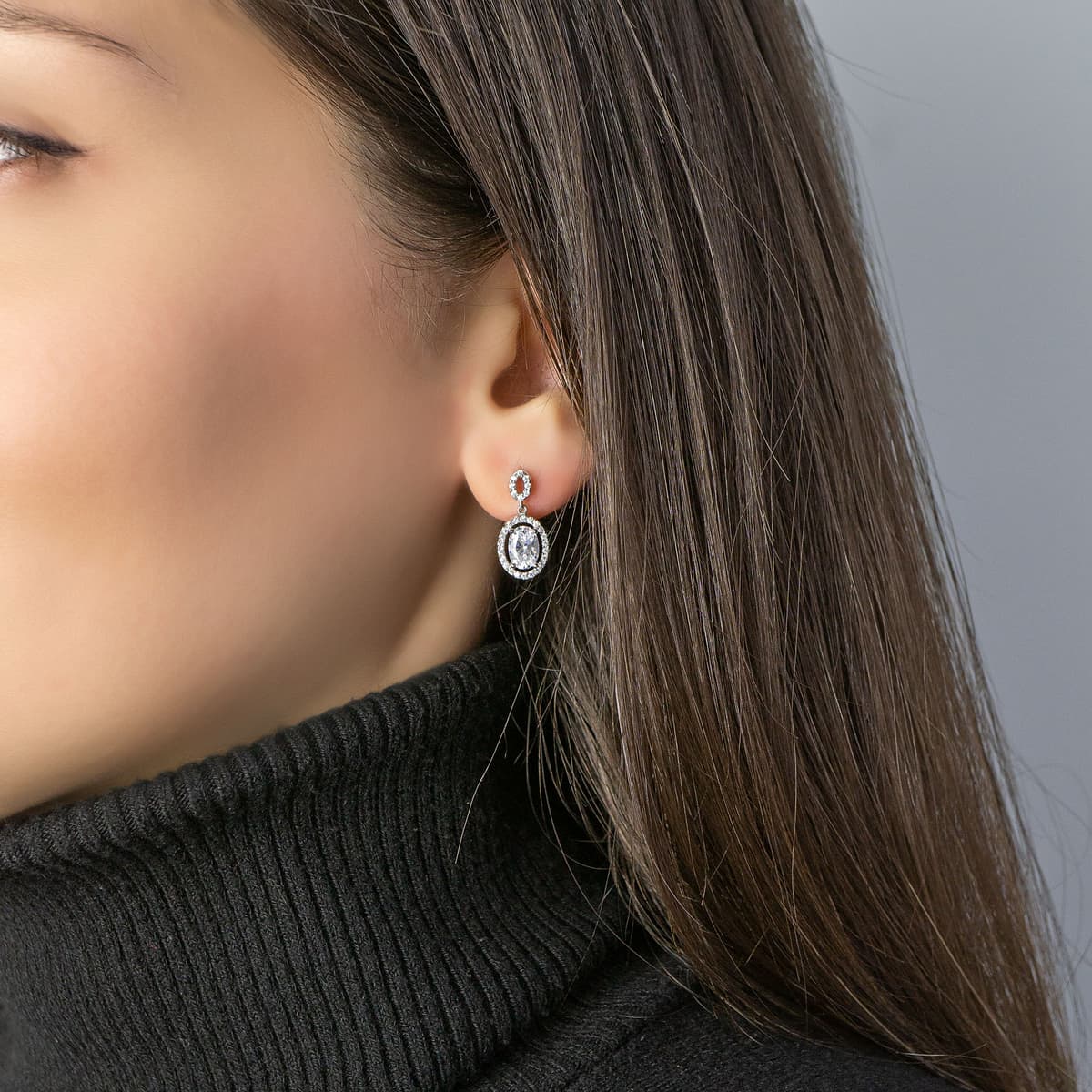 Women's Earrings Gofas Silver