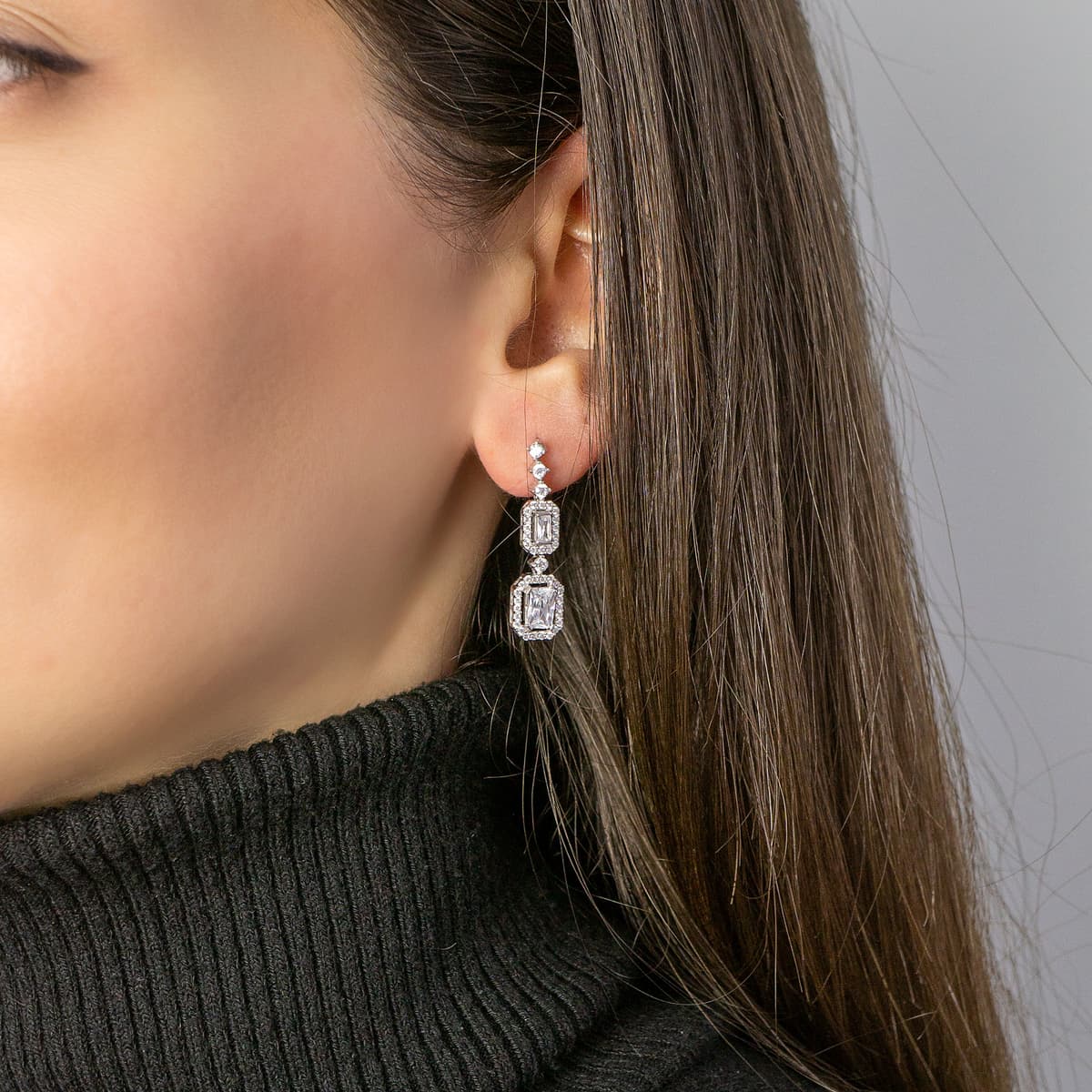 Women's Earrings Gofas Silver