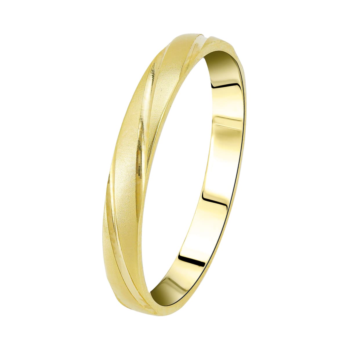 Women's Wedding Bands Gofas Gold