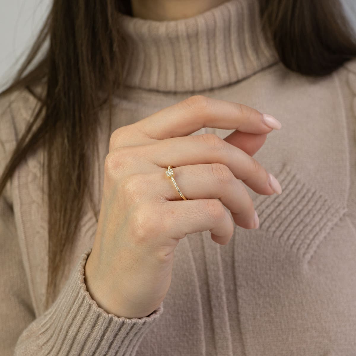 Women's Rings Diamond Group Gold