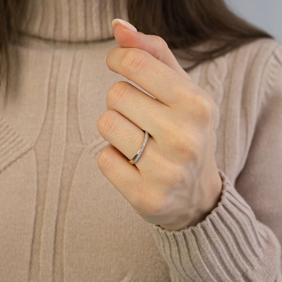 Women's Rings Diamond Group Gold