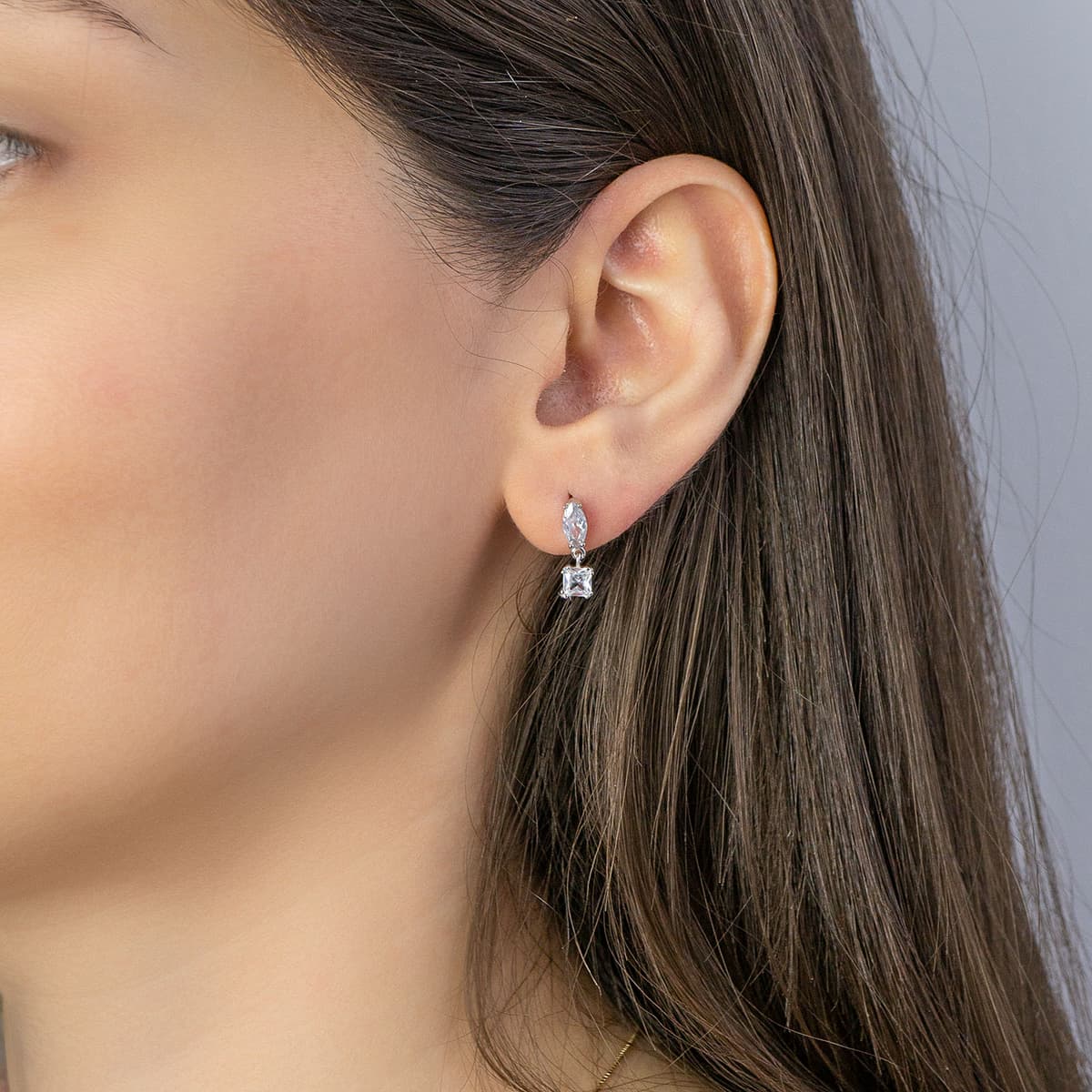 Women's Earrings Gofas Silver