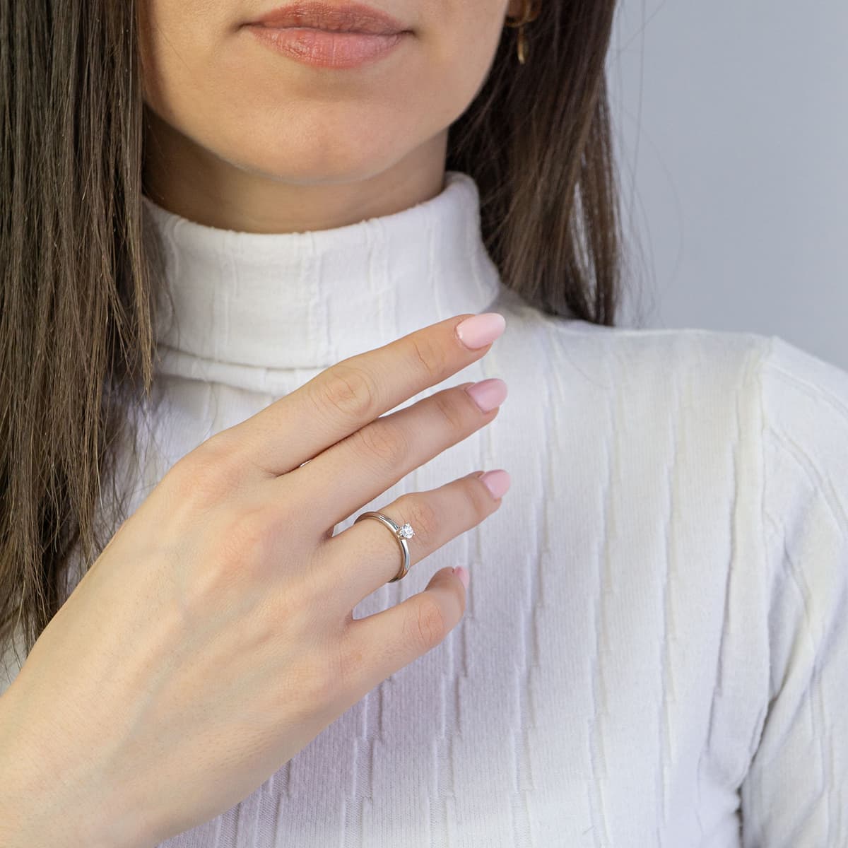 Women's Rings Diamond Group Silver