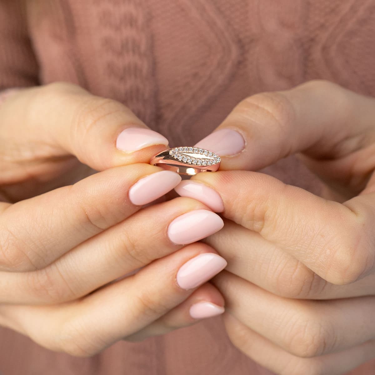 Women's Rings Gofas Rose Gold