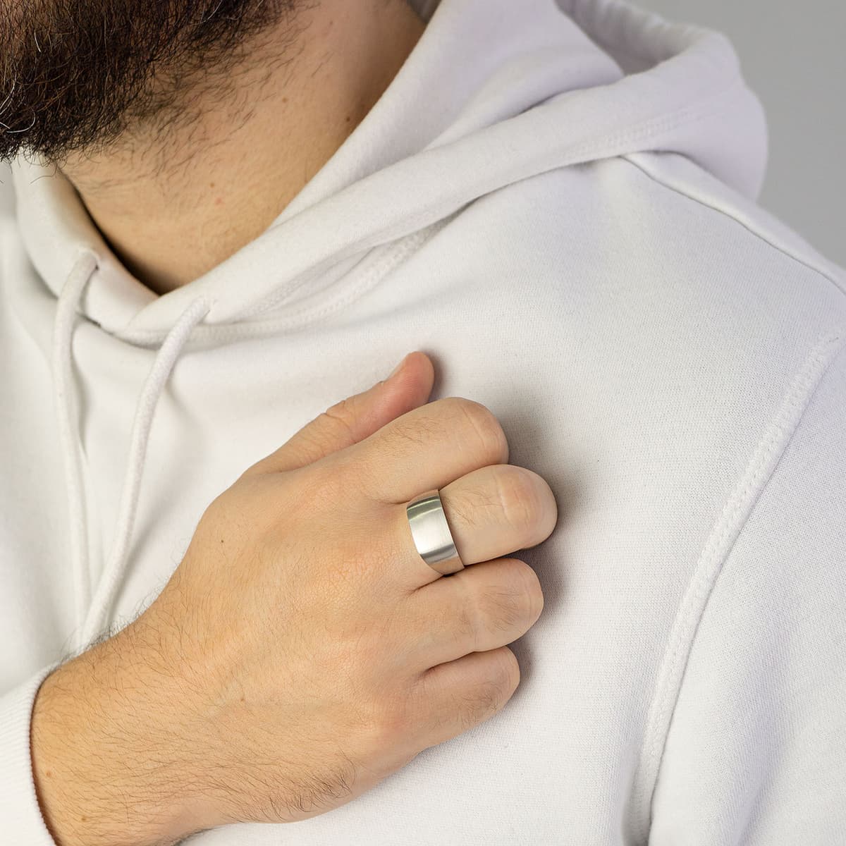 Men's Rings Gofas Silver