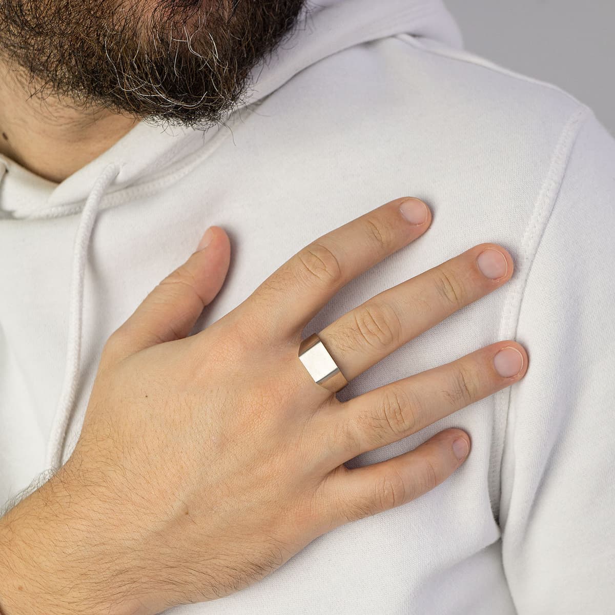 Men's Rings Gofas Silver