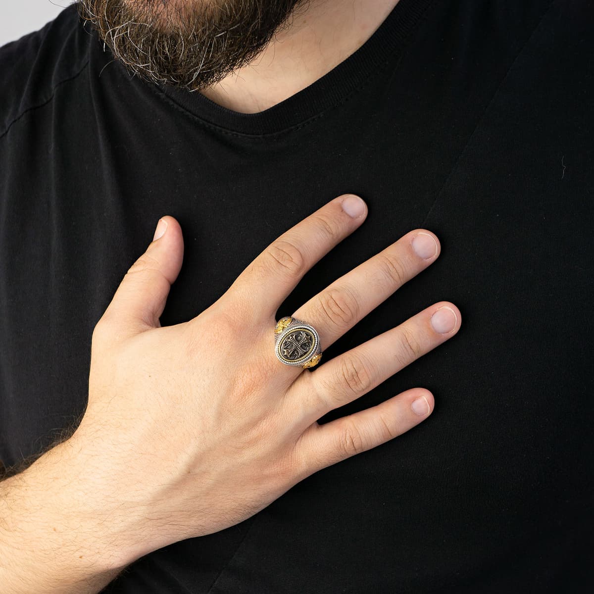 Men's Rings Dimitrios Silver