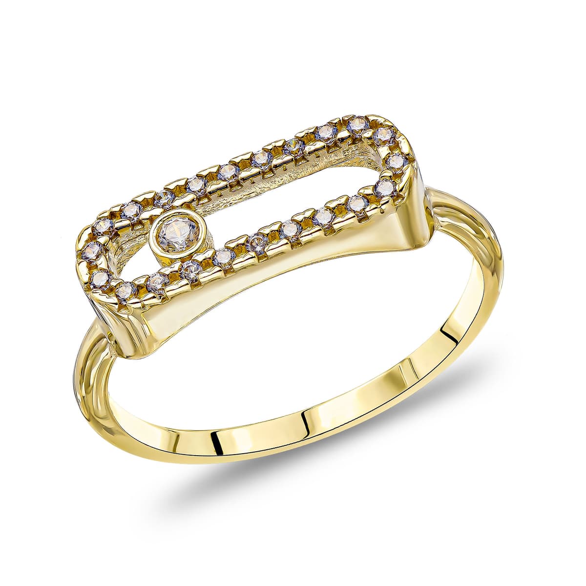 Δαχτυλίδι απο Κίτρινο Χρυσό 9 Καρατίων DX1938