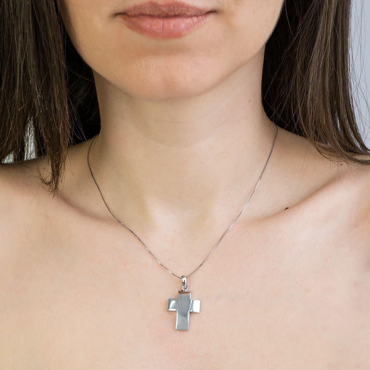 Boys' Baptism Crosses Gofas Silver