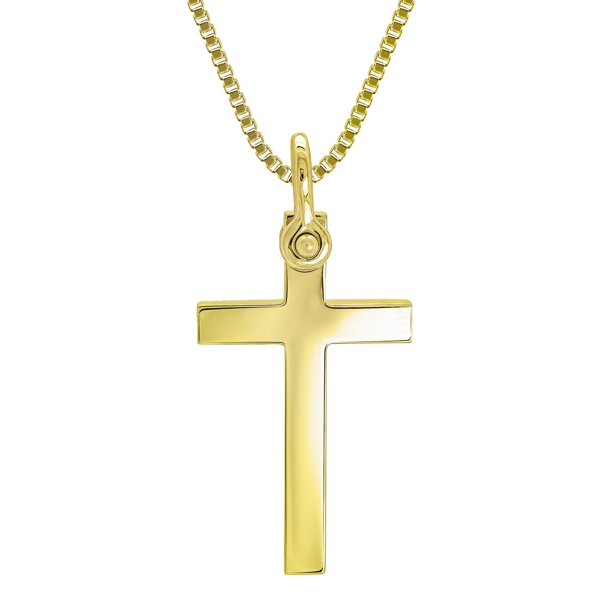 Boys' Baptism Crosses Gofas Gold