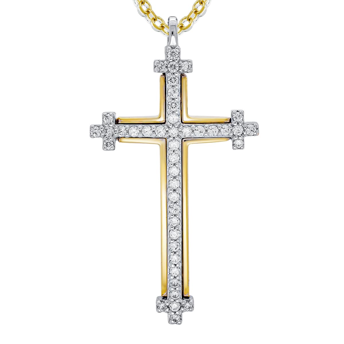 Girls' Baptism Crosses Gofas Gold