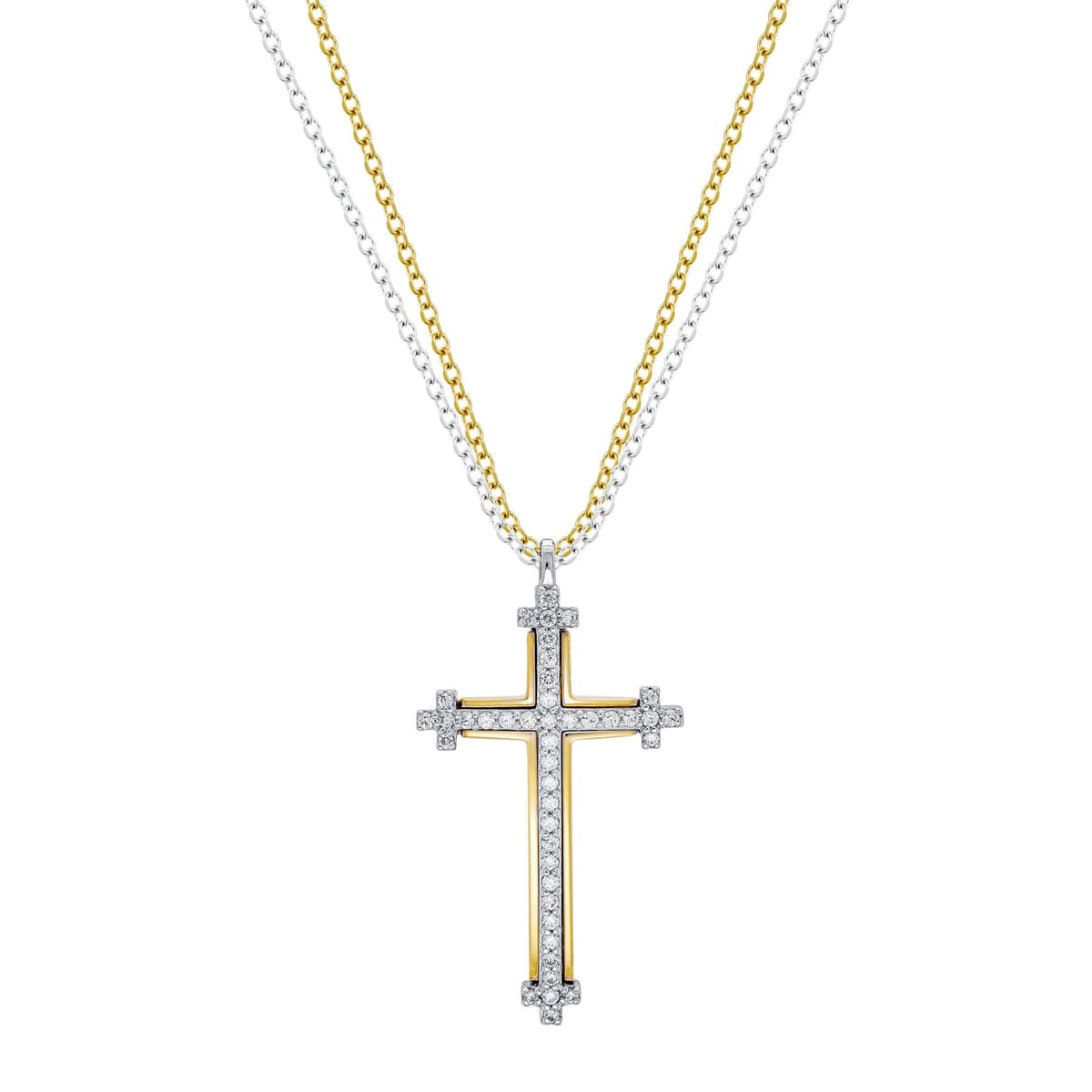 Girls' Baptism Crosses Gofas Gold