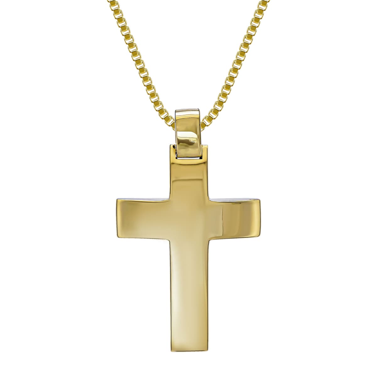 Boys' Baptism Crosses Gofas Gold